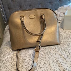 Michael Kors gold bag
